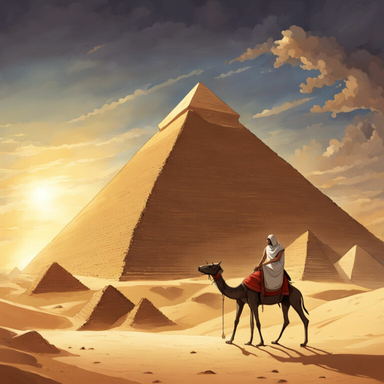 Das Wunder der Welt auf dem Plateau der Prosa. Ägypten