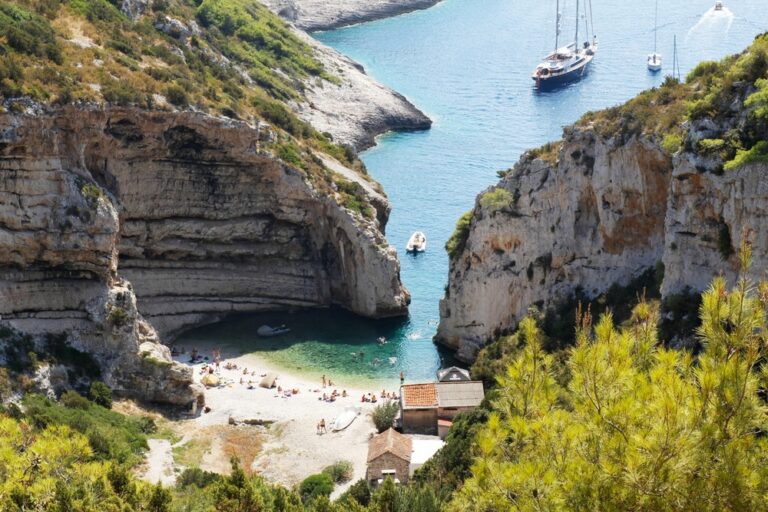 Kroatien. Insel Vis. Komiža